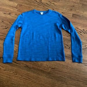 NWT, J.Crew, Terry Cotton Crewneck Sweatshirt!